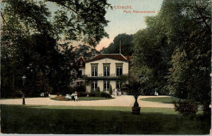 Utrecht  Park Nieuweroord st FERWERD st 1910, Verzamelen, Ansichtkaarten | Nederland, Gelopen, Utrecht, Voor 1920, Ophalen of Verzenden