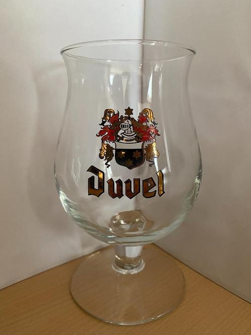 Duvel wapenschild bierglas 33cl (Nederland), Verzamelen, Biermerken, Zo goed als nieuw, Glas of Glazen, Duvel, Ophalen of Verzenden
