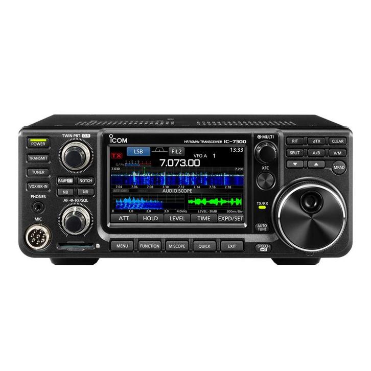 ICOM IC7300 met garantie., Telecommunicatie, Zenders en Ontvangers, Zo goed als nieuw, Ophalen of Verzenden