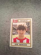 Panini sticker Voetbal 83. Adrie Andriessen Sparta., Verzenden, Zo goed als nieuw, Sticker