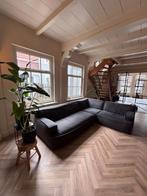 Donkergrijze modulaire bank (2.90 x 2.20), Ophalen, 250 tot 300 cm, Gebruikt, 100 tot 125 cm