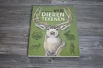 Boek - wilde dieren tekenen, Boeken, Ophalen of Verzenden, Gelezen, Tekenen en Schilderen