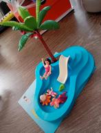 Playmobil zwembad set, Ophalen of Verzenden, Zo goed als nieuw, Complete set