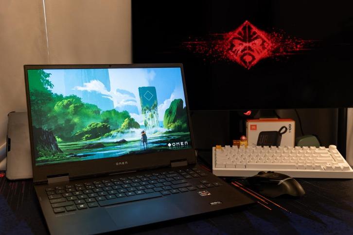 HP Omen 15, Computers en Software, Windows Laptops, Zo goed als nieuw, 15 inch, SSD, 3 tot 4 Ghz, 32 GB, Qwerty, Met videokaart