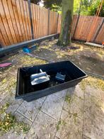 Vijverbak + vijverpomp + vijverfilter, Tuin en Terras, Vijvers, Ophalen, Zo goed als nieuw