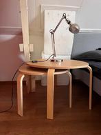 Vier IKEA SVALSTA licht berkenhoute bijzettafels klein/groot, Minder dan 55 cm, Scandinavisch Finse design, Zo goed als nieuw