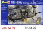 Modelbouw UH-60A Helicopter Revell | Nr. 4940 | 1:72 (1977), Hobby en Vrije tijd, Modelbouw | Vliegtuigen en Helikopters, 1:72 tot 1:144