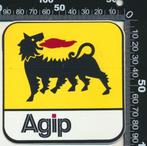 Sticker: Agip (8), Verzamelen, Ophalen of Verzenden, Zo goed als nieuw, Auto of Motor
