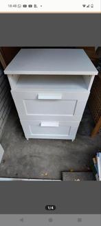 Brimnes Ikea ladekast 2 laden + open vak, Huis en Inrichting, Kasten | Ladekasten, Ophalen, Gebruikt, 50 tot 100 cm, 3 of 4 laden