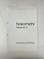 Nakamichi Receiver 3 Handleiding, Ophalen of Verzenden