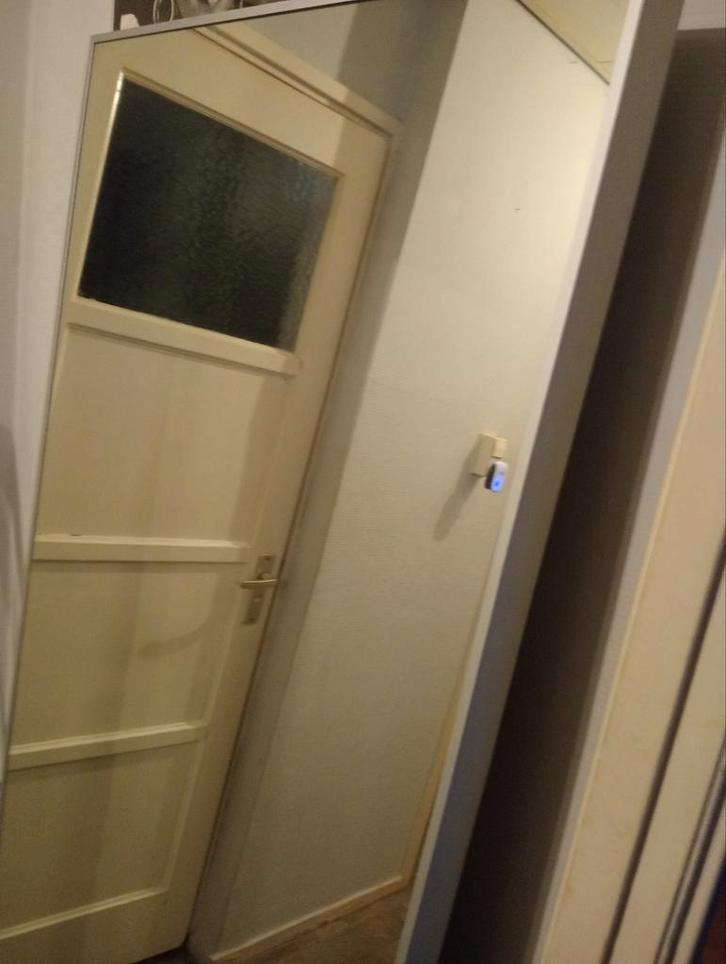 Grote Passpiegel, Huis en Inrichting, Woonaccessoires | Spiegels, Gebruikt, 50 tot 75 cm, 150 tot 200 cm, Rechthoekig, Ophalen