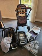 Dubatti one complete set met o.a. maxi cosi en isofix, Ophalen, Gebruikt, Overige merken, Verstelbare duwstang