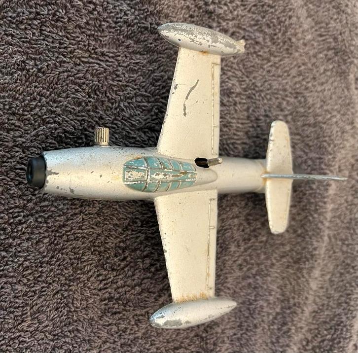 Schuco Micro Jet 1030 Vintage Speelgoed Vliegtuig Metaal, Antiek en Kunst, Antiek | Speelgoed, Ophalen