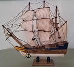 modelboot scheepsmodel driemaster houten zeilschip boot, Verzenden, Gebruikt, Zeilboot, Schaalmodel