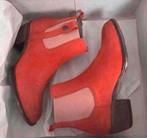 Nieuw leer enkellaarsjes maat 36 Coral, Kleding | Dames, Schoenen, Zwart, Lage of Enkellaarzen, Ophalen of Verzenden, Zo goed als nieuw