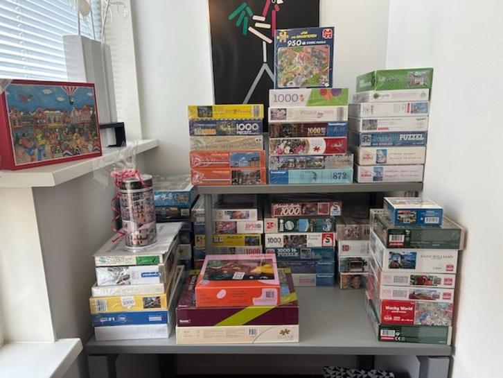 Legpuzzels, Hobby en Vrije tijd, Denksport en Puzzels, Zo goed als nieuw, Legpuzzel, 500 t/m 1500 stukjes, Ophalen