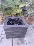 Houten bloembak, Tuin en Terras, Ophalen, Nieuw, Vierkant, Hout