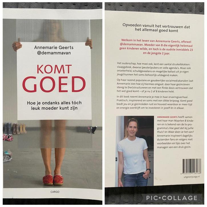 Komt Goed - Annemarie Geerts, Boeken, Zwangerschap en Opvoeding, Zo goed als nieuw, Opvoeding vanaf 10 jaar, Ophalen