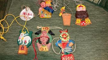 7 Carnaval Oude Medailles Bergen op Zoom Krabbegat 1955-1966 beschikbaar voor biedingen