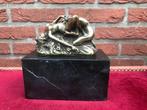 erotisch bronzen beeldje, damesliefde, Ophalen of Verzenden