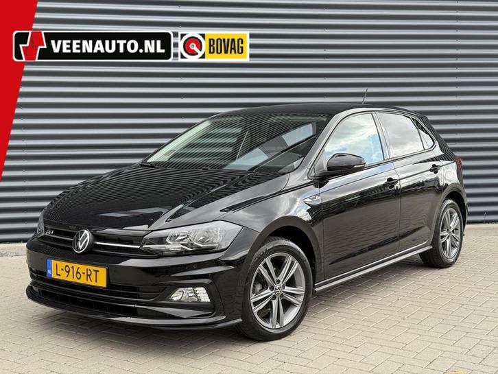 Volkswagen Polo 1.0 TSI R-Line Apple/Android/Navi/Adap Cruis, Auto's, Volkswagen, Bedrijf, Te koop, Polo, ABS, Adaptive Cruise Control