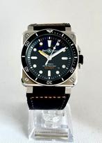 Bell & Ross BR03-92 diver, Overige merken, Leer, Staal, Polshorloge