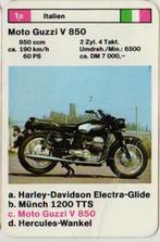 Kw1129 motorkaartje 1C moto guzzi v 850, Ophalen of Verzenden, Zo goed als nieuw, Motoren