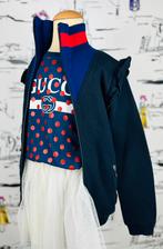 Gucci jack met roesjes maat 8 origineel, Kinderen en Baby's, Kinderkleding | Maat 128, Meisje, Ophalen of Verzenden, Gucci, Jas