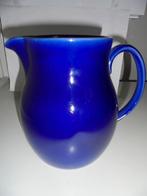 Vaas / kan blauw retro vintage, Ophalen of Verzenden, Huis en Inrichting