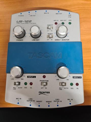Tascam US122 USB Audio & MIDI Interface beschikbaar voor biedingen