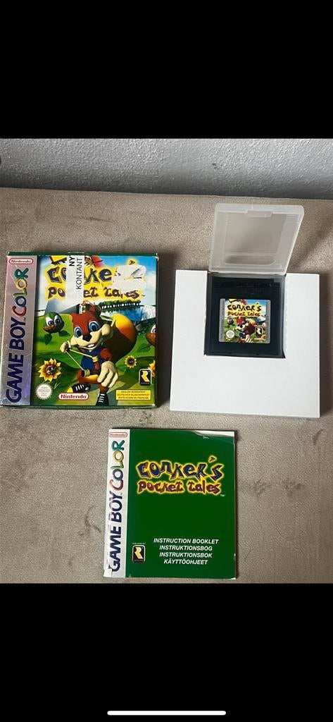Conker’s Pocket Tales – Game Boy Color – origineel –, Spelcomputers en Games, Games | Nintendo Game Boy, 1 speler, Ophalen of Verzenden