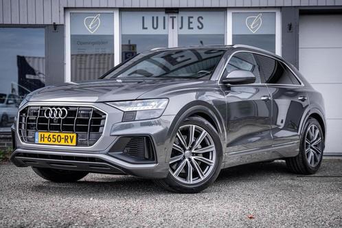 Audi Q8 55 TFSI quattro Pro Line+ S-line I Panodak I RS-zete, Auto's, Audi, Bedrijf, Te koop, Q8, 360° camera, 4x4, ABS, Achteruitrijcamera