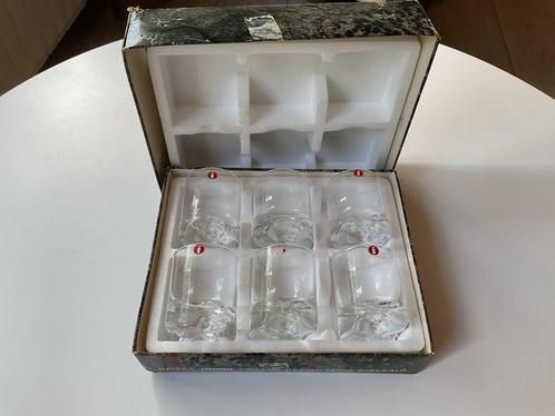 Iittala GAISSA Borrelglaasjes - Tapio Wirkkala - Set van 6, Antiek en Kunst, Antiek | Glas en Kristal, Ophalen of Verzenden