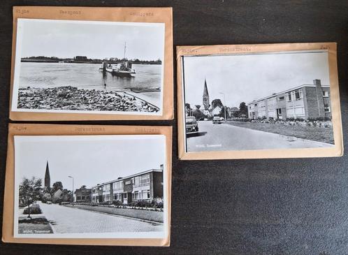 Wijhe, 16 x glasplaat JosPe, oa veerpont, 1 zonder ansicht, Verzamelen, Ansichtkaarten | Nederland, Ongelopen, Overijssel, 1960 tot 1980