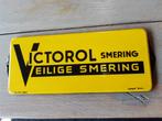 emaille bord bordje victoroil, Antiek en Kunst, Antiek | Emaille, Ophalen of Verzenden