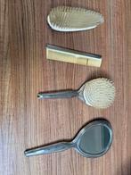 Verzilverde antieke Kaptafel set, Antiek en Kunst, Ophalen of Verzenden