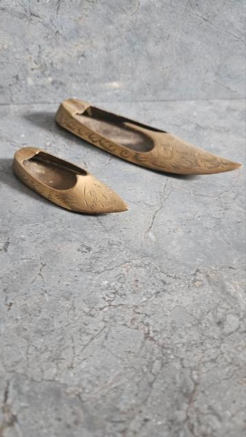 Decoratieve Messing Schoentjes - Set van 2 beschikbaar voor biedingen