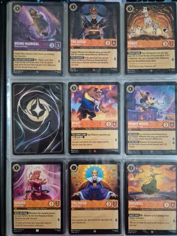 Bijna Complete Lorcana Fabled Set (Non-Foil) beschikbaar voor biedingen