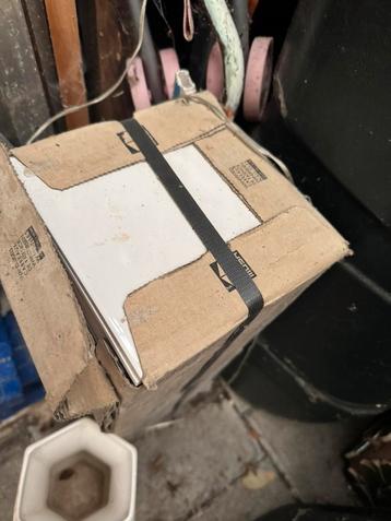 Witte Mosa wandtegels 15x15 glans, 6 doosjes beschikbaar voor biedingen