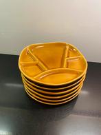 1970’s Longchamp France fondueborden, Huis en Inrichting, Keuken | Servies, Keramiek, Ophalen of Verzenden, Zo goed als nieuw