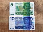 5 en 10 gulden biljetten (2), Postzegels en Munten, Bankbiljetten | Nederland, Ophalen of Verzenden, 10 gulden
