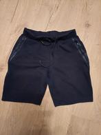 korte jogging broek maat 170 donkerblauw, Kinderen en Baby's, Kinderkleding | Maat 170, Ophalen of Verzenden, Gebruikt, Jongen