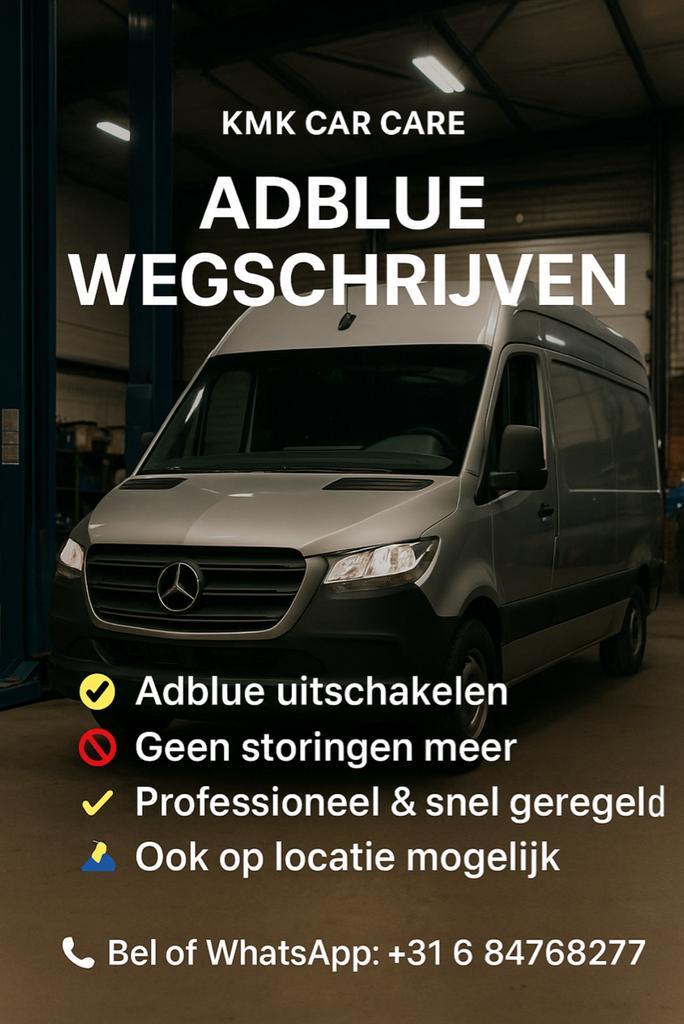 Adblue Uitschakelen - KMK Car Care, Auto diversen, Tuning en Styling, Ophalen of Verzenden