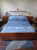 2 persoonsbed vintage, Huis en Inrichting, Slaapkamer | Complete slaapkamers, Gebruikt, Ophalen, Tweepersoons