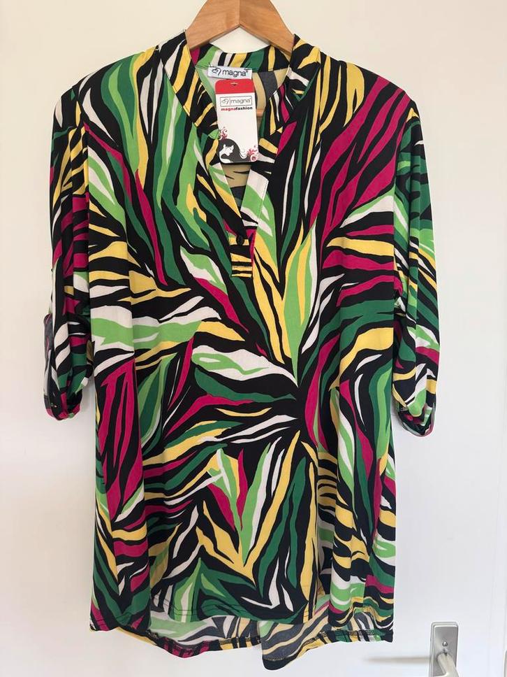 Nieuwe Magna Tuniek Maat 40/42, Kleding | Dames, Blouses en Tunieken, Nieuw, Maat 42/44 (L), Overige kleuren, Ophalen of Verzenden
