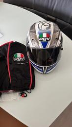 AGV Motorhelm maat SM, Motoren, Tweedehands, AGV, Integraalhelm, S