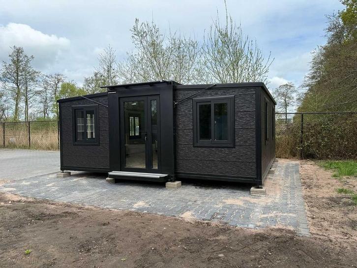2025 Rhino Houses 36,5 m2 2 slaapkamers, badkamer en keuken, Zakelijke goederen, Machines en Bouw | Keten en Containers