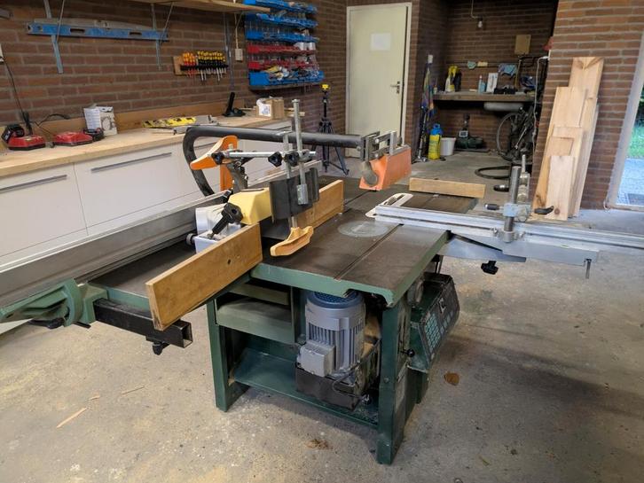 Lurem 310 si combinatiemachine, Doe-het-zelf en Verbouw, Gereedschap | Zaagmachines, Zo goed als nieuw, 1200 watt of meer, 70 mm of meer
