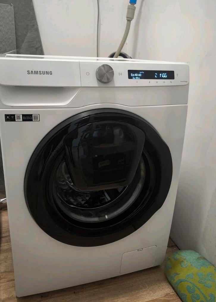 Samsung wasmachine 9 kg, Witgoed en Apparatuur, Wasmachines, Voorlader, 8 tot 10 kg, 85 tot 90 cm, 1200 tot 1600 toeren, Energieklasse A of zuiniger