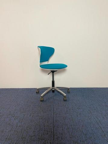 18 x Vergaderstoel Sedus Turn Around Drehstuhl, blauw/wit beschikbaar voor biedingen